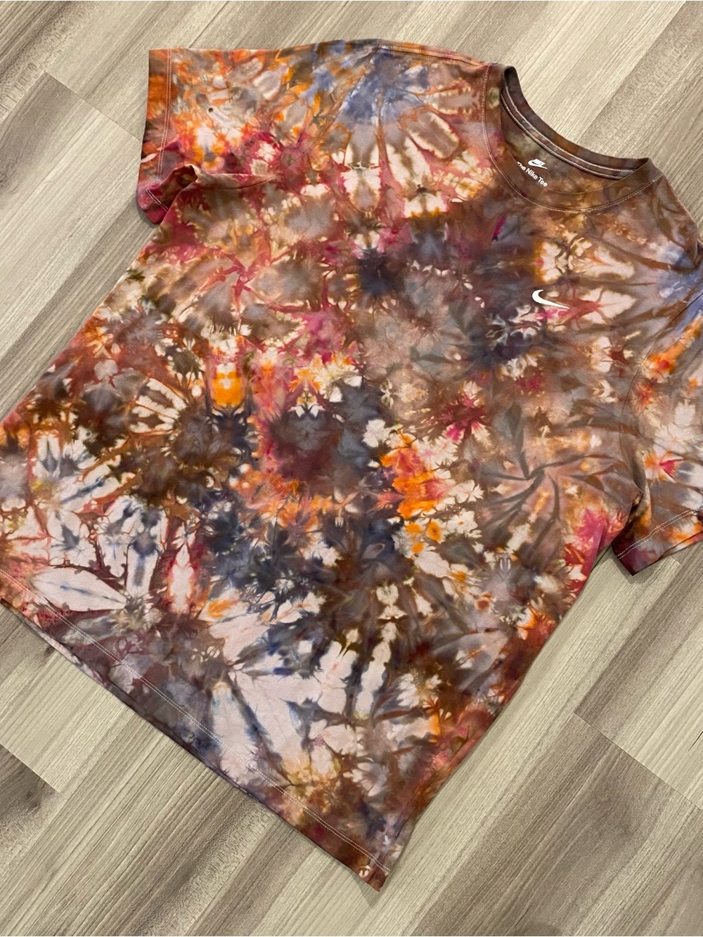 🔥NEW🔥CUSTOM NIKE TIE DYE MEN’S TEE